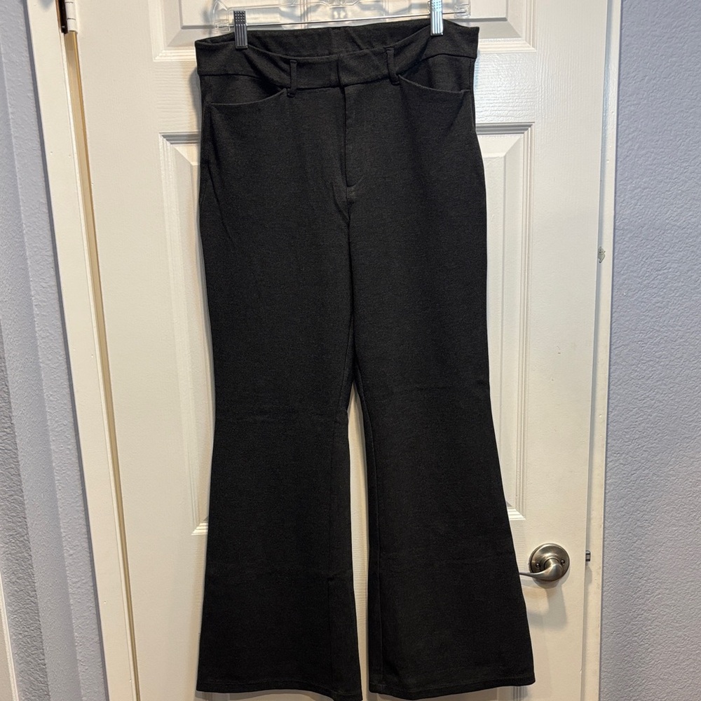 Old Navy Charcoal Flare Trousers